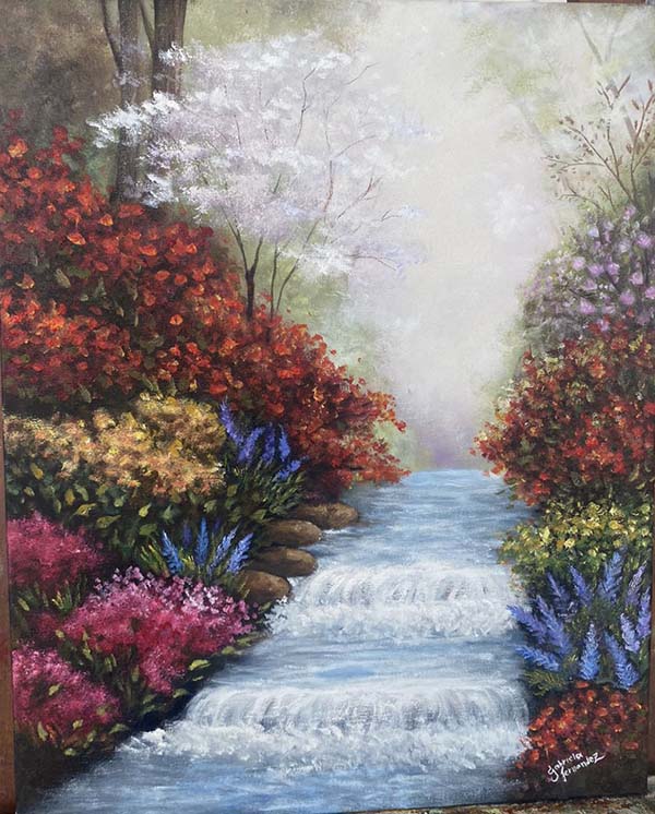 Cachoeira - 40 x 50 - OST